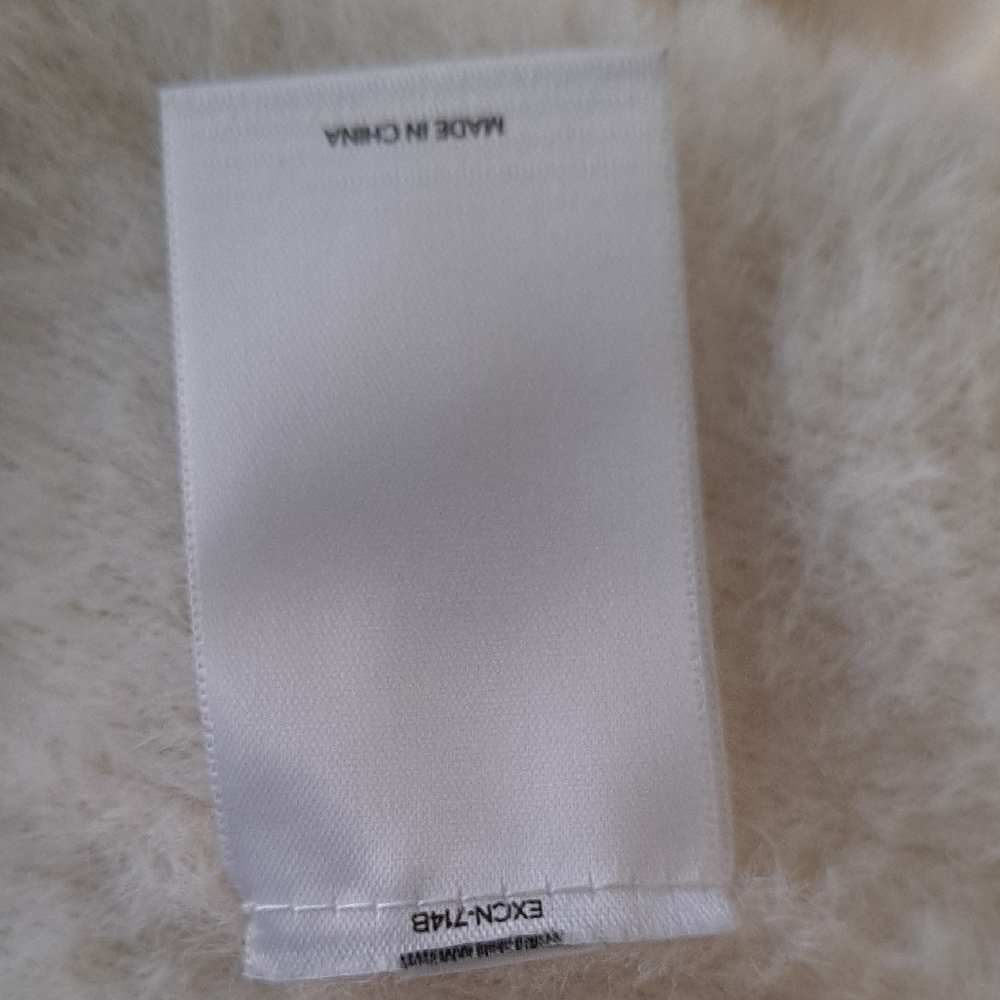 Express Cream Open-Front Cardigan - Picture 5 of 10